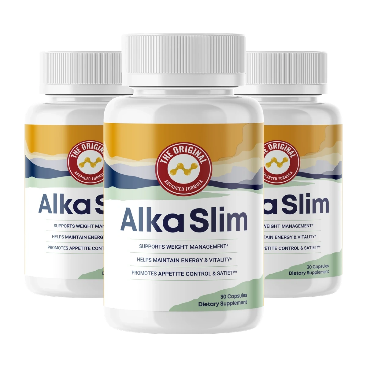 AlkaSlim Blood Sugar Support Supplement – 3 Bottle Package Benefits